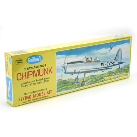 DeHavilland Chipmunk Balsa Plane Kit