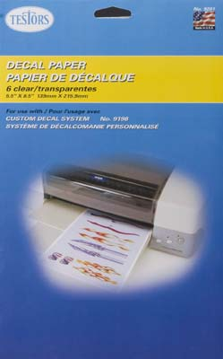 Decal Paper - Clear