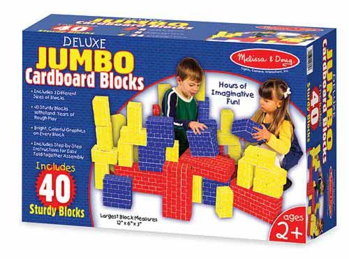 Deluxe Jumbo Cardboard Blocks (40PCS)