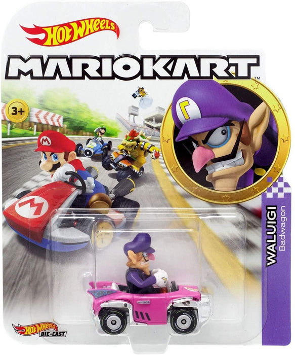 DieCast Hotwheels Mario Kart Waluigi