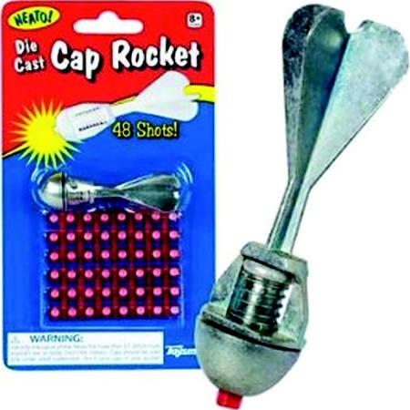 Die Cast Cap Rocket