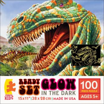 Dinos 100pcs Glow in the Dark