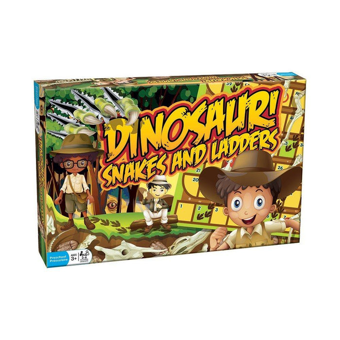 Dinosaur Snakes and Ladders Game