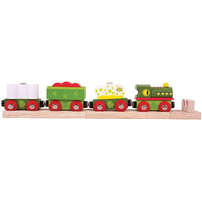 Dinosaur Wooden Train