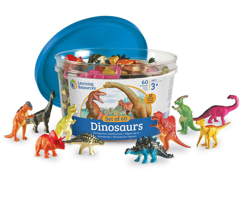 Dinousaur Counter Bucket