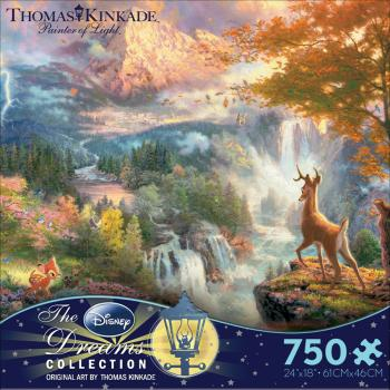 Disney Dreams Thomas Kinkade Bambi 750 pieces