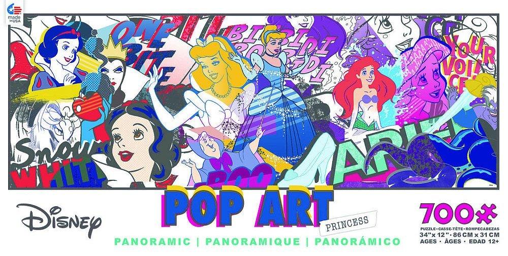 Disney Panoramic 700pc Puzzle Pop Art