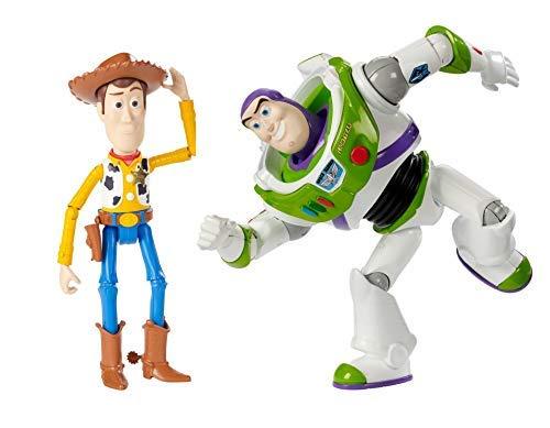 Disney Pixar Toy Story Woody & Buzz Figures, 7" - 2 Pack