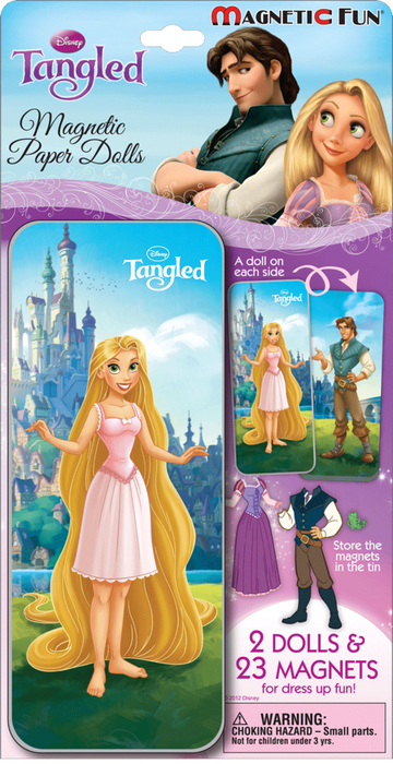 Disney's Princess Paper Doll Mini Tins- Tangled
