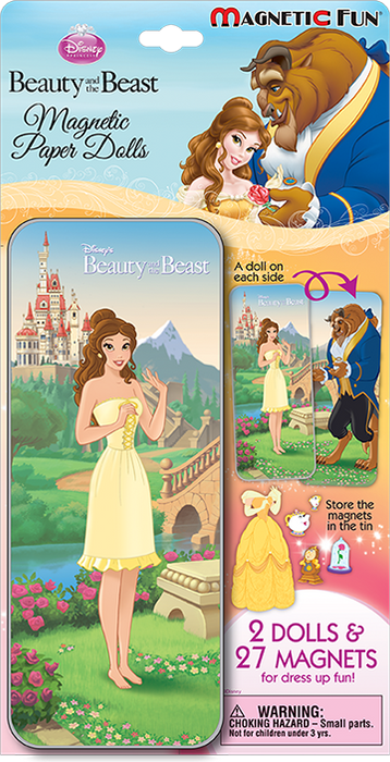 Disney's Princess Paper Doll Mini Tins – Beauty and the Beast — Adventure  Hobbies & Toys