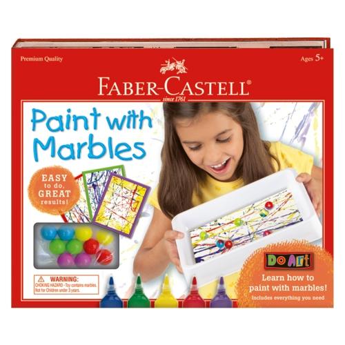 Do Art Paint With Marbles