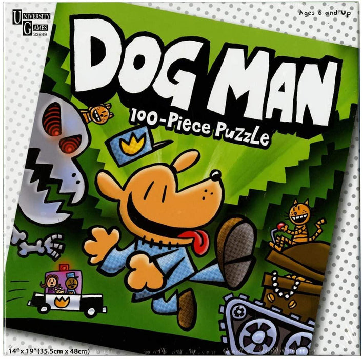 Dog Man 100 pc puzzle