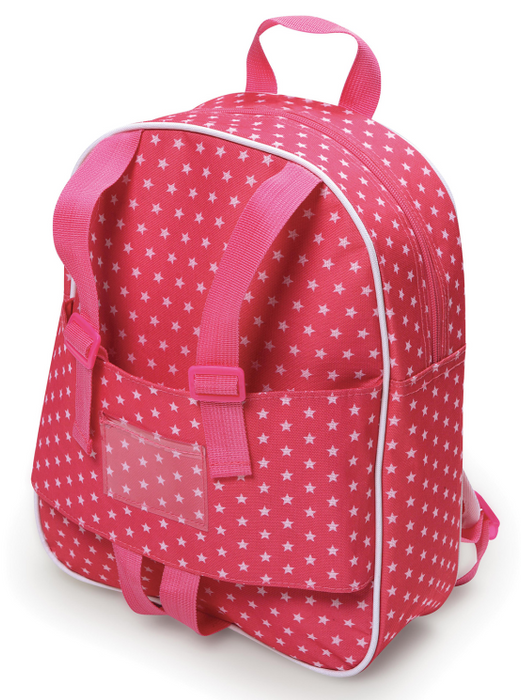 Doll Travel Backpack - Star Pattern