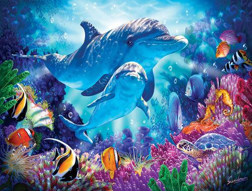 Dolphin Guardian 500pc Puzzle