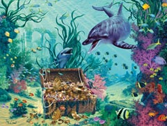 Dolphin Treasure 1500 pc