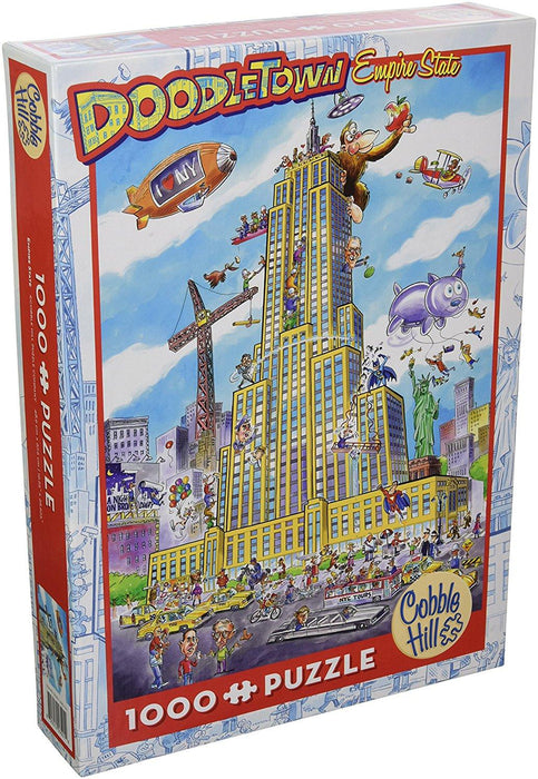 DoodleTown: Empire State 1000pc Puzzle