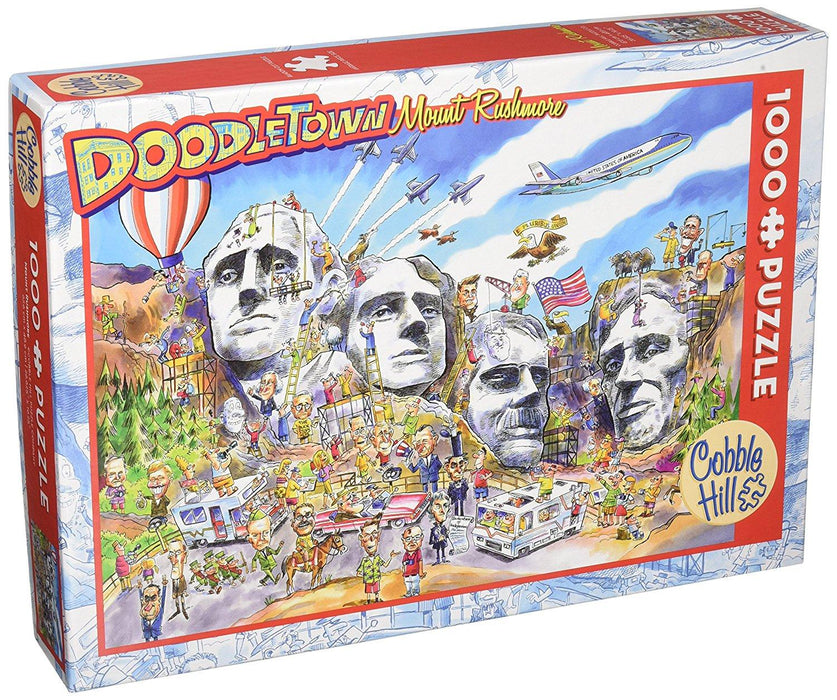 DoodleTown: Mount Rushmore 1000pc Puzzle