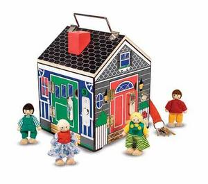 Doorbell House Wooden Toy Adventure Hobbies Toys