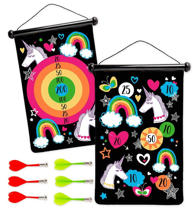 Double Sided Magnetic Target Game - Unicorn