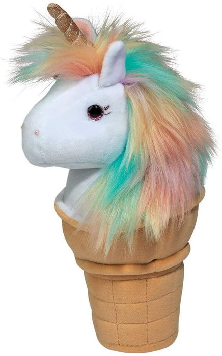 Douglas Ice Cream Cone Unicorn Macaroon Plush Stuffed Animal