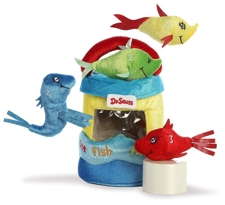 Dr. Seuss 8" One Fish Two Fish Play Set Stuffed