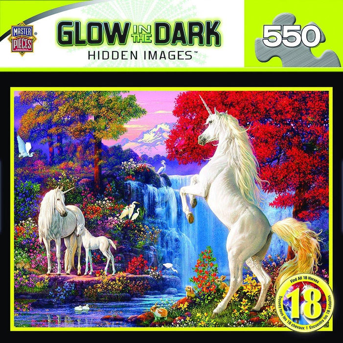 Dream World 550pc Glow in the Dark Puzzle