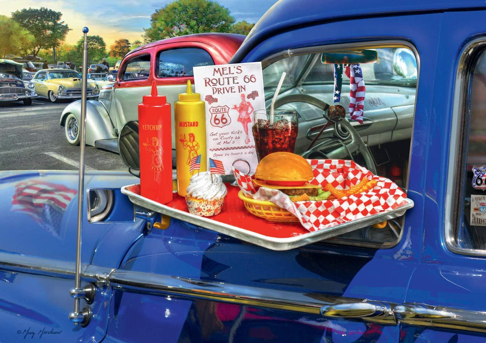 Drive through Route 66 500pc Puzzle