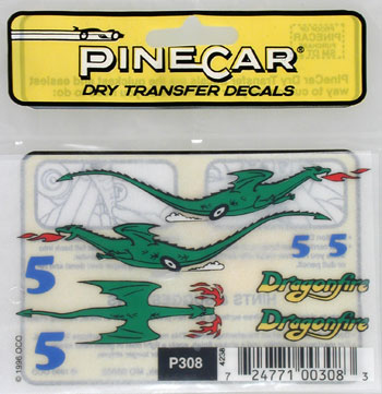 Dry Transfer Decals, Dragonfire