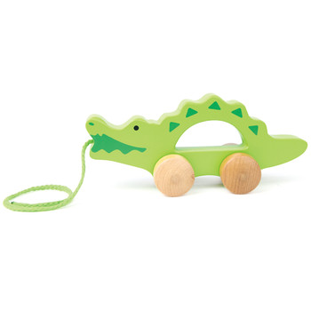 E0907 Crocodile Wooden Toy