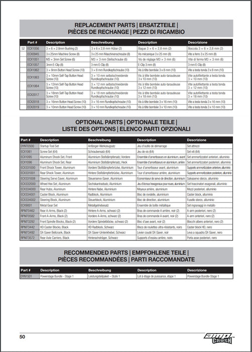 1:10 ECX Amp Crush MT 2WD Blue RTR