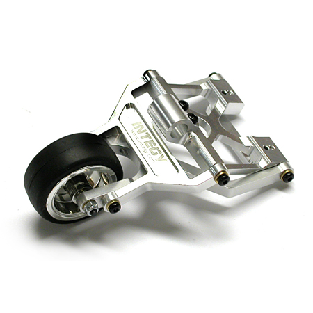 EVO3 Wheelie Bar, Silver: T-Maxx