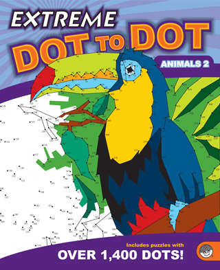 EXTREME Dot to Dot Book: Animals 2
