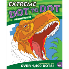 EXTREME Dot to Dot Book: PREHISTORIC