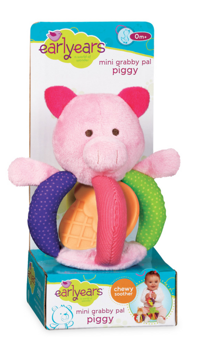 Early Years Mini Grabby Pal-Piggy for Infants