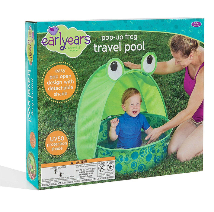 Earlyears Pop Up Frog Travel Pool