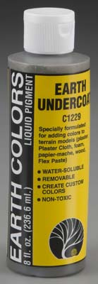 Earth Color Undercoat, Earth/8 Oz.