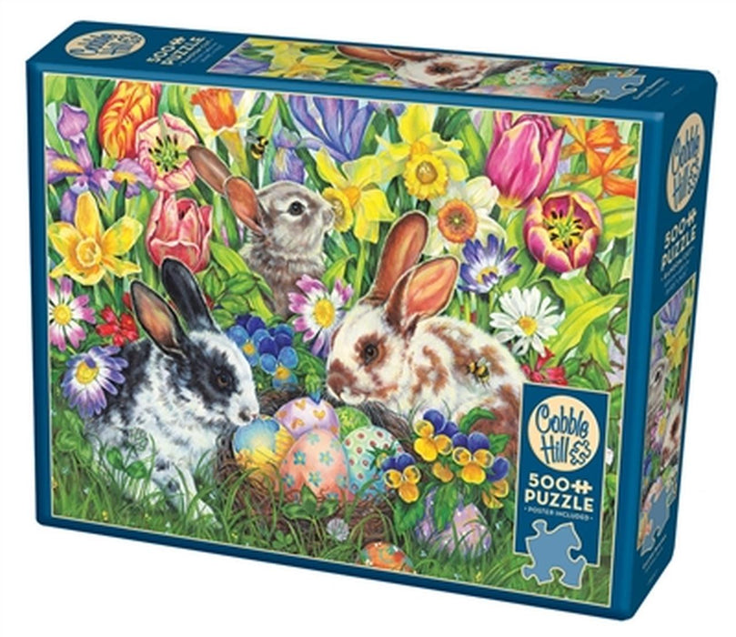 Easter Bunnies 500pc Jigsaw Puzzle by Cobble Hill