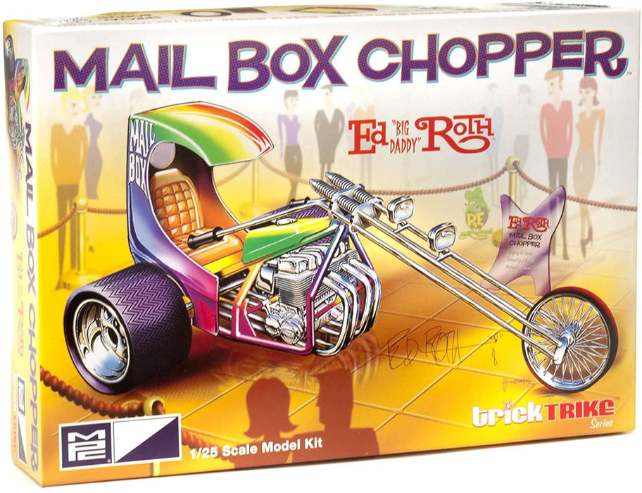 Ed Roth's Mail Box Chopper (Trick Trikes Series) 1/25 Scale Custom Tri ...