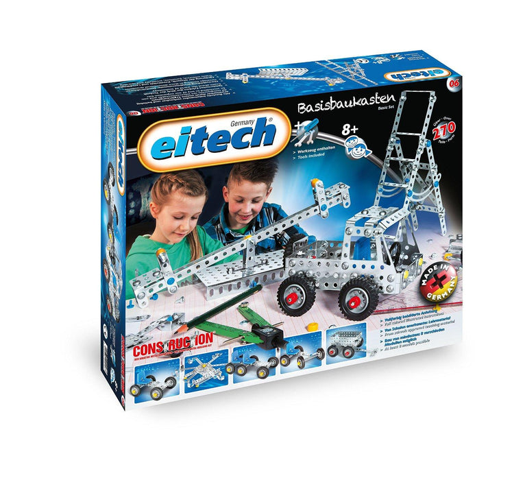 Eitech 10006-C06 Classic Series Basic Set-270+ Pcs. Science Kit