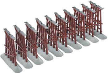 Elevated Train Track Trestle