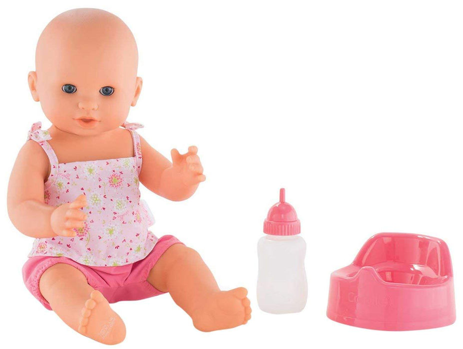 Emma Drink-and-Wet Bath Baby Corolle Doll