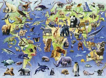 Endangered Animals 500pcs