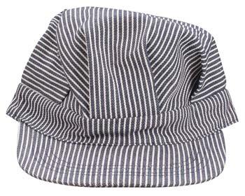 Engineer Cap Blue Stripe
