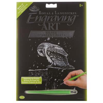 Engrave Snowfall at Night