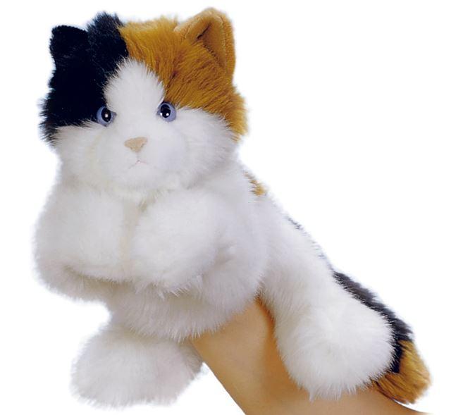 Esmeralda Cat Puppet 11"