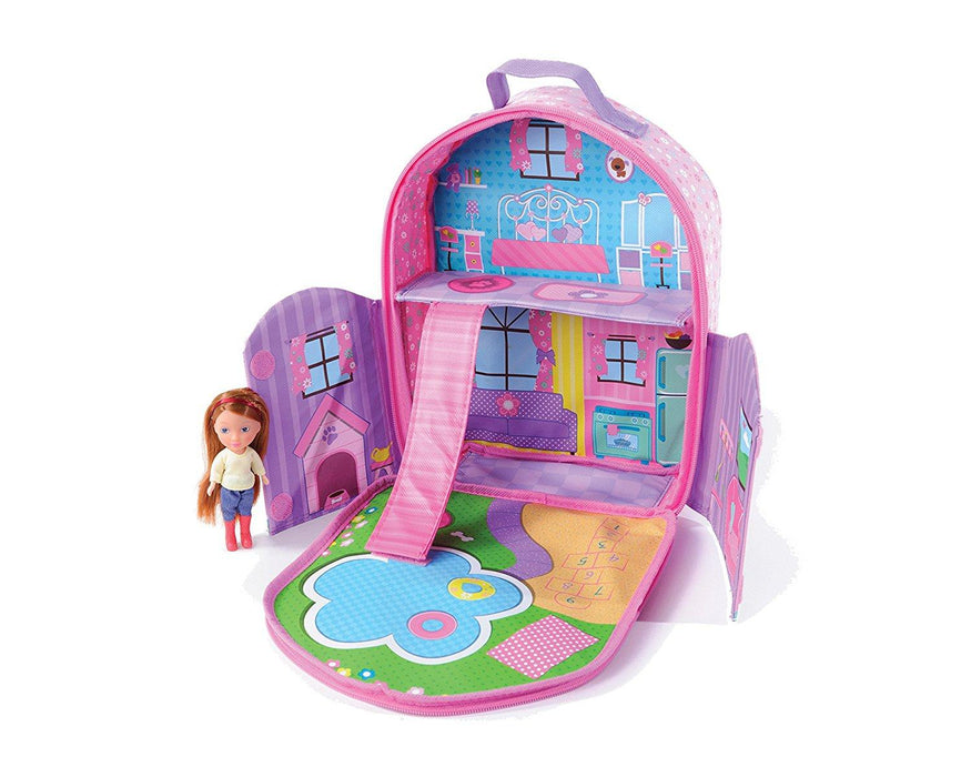 Everyday Princess Zipbin 40 Doll Dollhouse Backpack