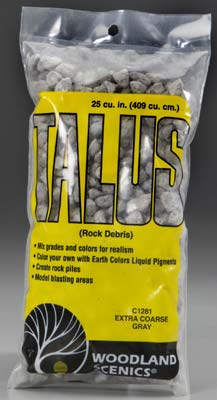 Extra Coarse Talus Bag, Gray