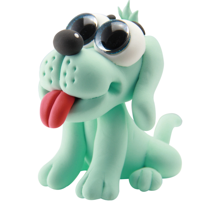 Eye Love You SuperDough Dog