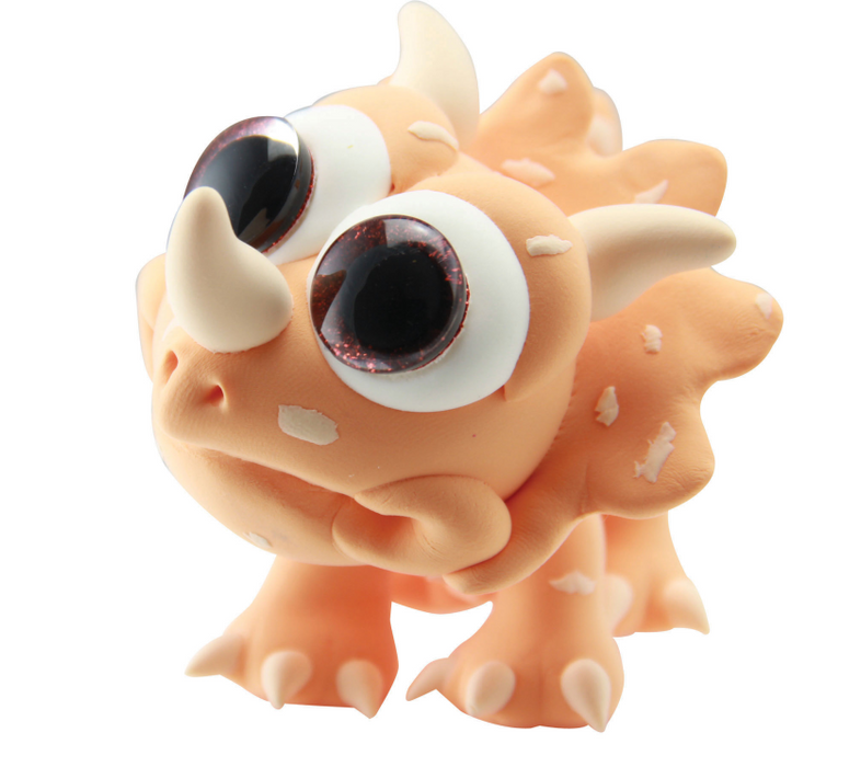 Eye Love You SuperDough Triceratops