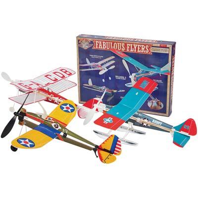 Fabulous Flyers Rubber Band Powered Airplanes